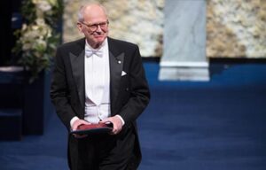 Rainer Weiss after receiving his Nobel Prize